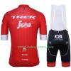 Combinaison Cycliste + Cuissard à Bretelles 2018 Trek-Segafredo Femme N001